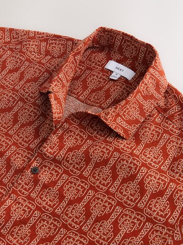 Next Regular Fit Hemd in Rot