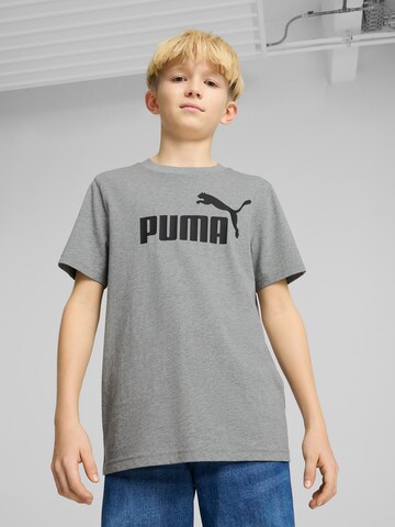 PUMA Koszulka 'ESS No. 1' w kolorze szary: przód