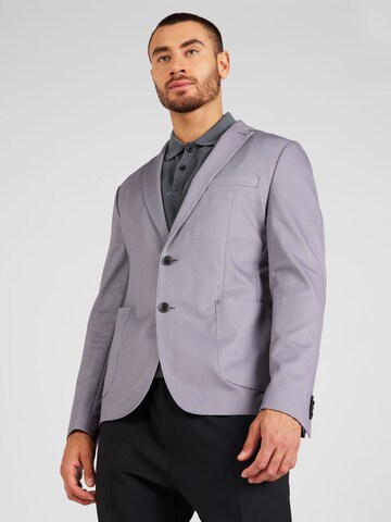 Coupe regular Veste de costume s.Oliver en gris : devant