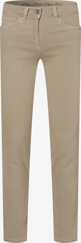 Anna Montana Slimfit Jeans 'Angelika' in Beige: predná strana