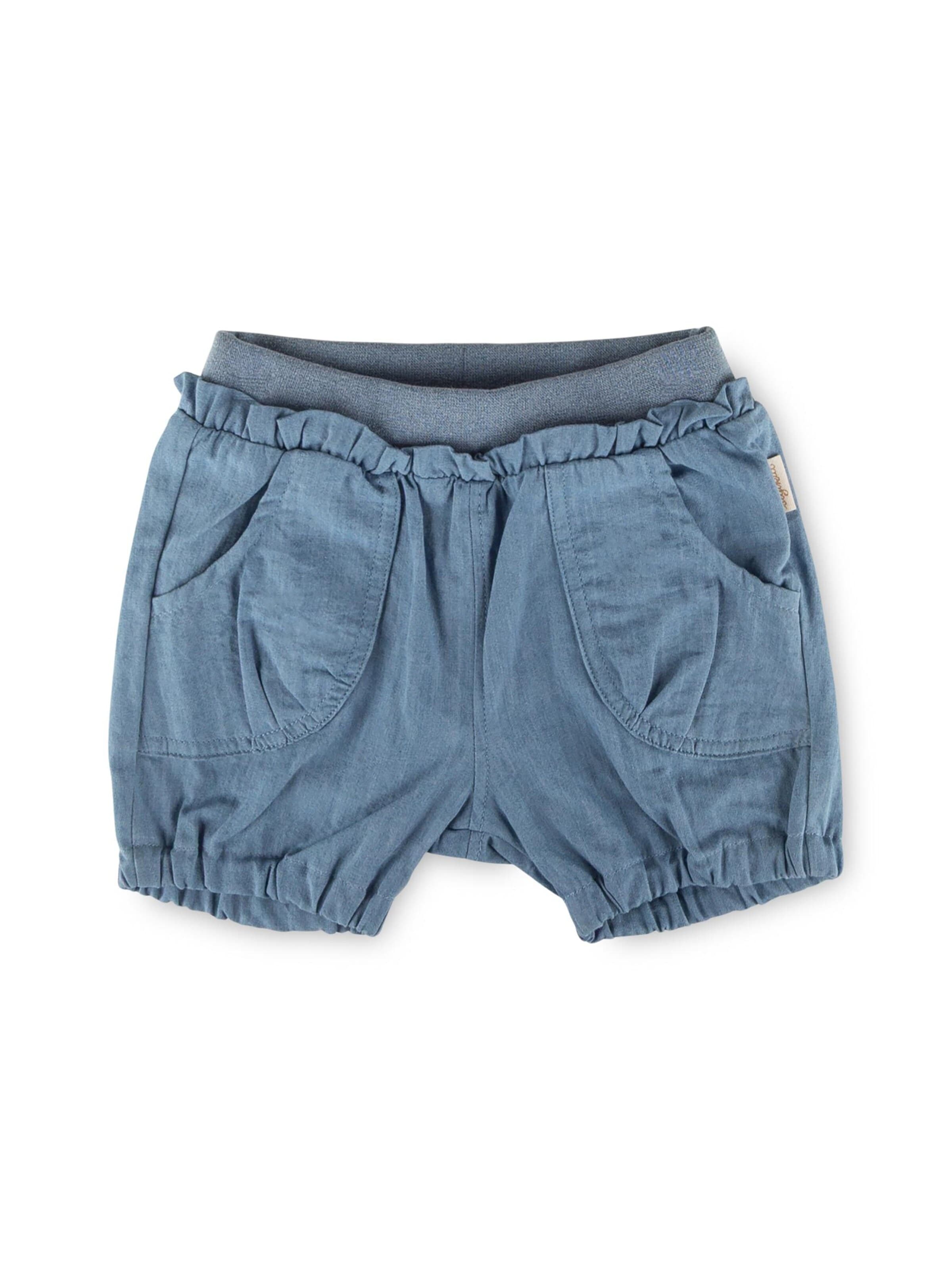 SIGIKID Pants 'Chambray-Shorts Savanne' in 62/Regular in Blue denim, Item view