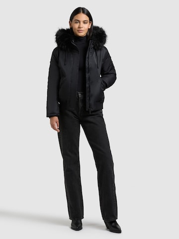 khujo Winter jacket 'Tyla' in Black