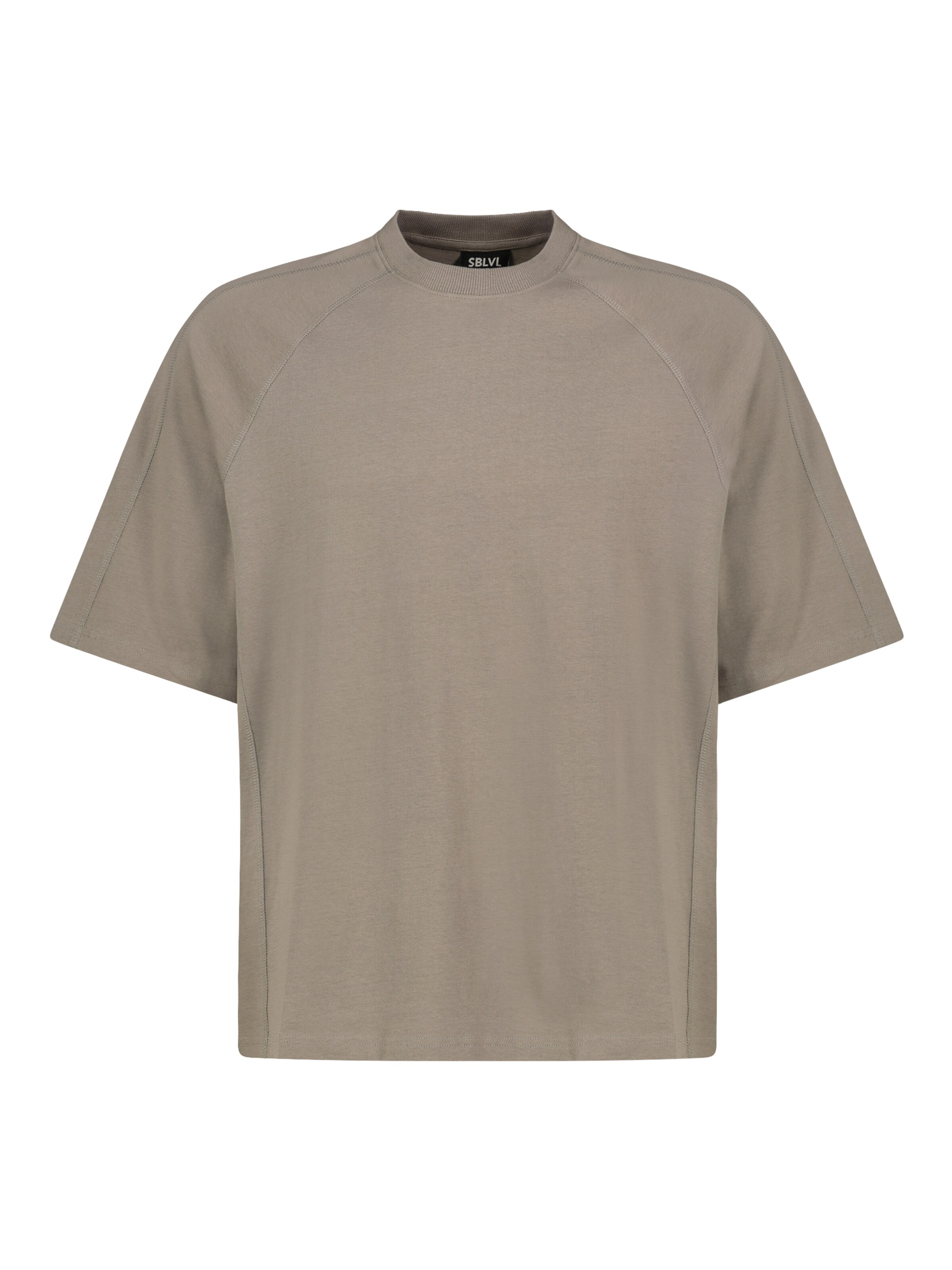 Sublevel T-Shirt in Braun: Vorderseite