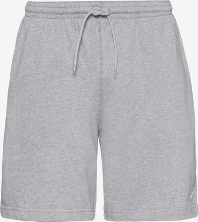 Nike Sportswear Pants 'Club' in mottled grey / White, Item view