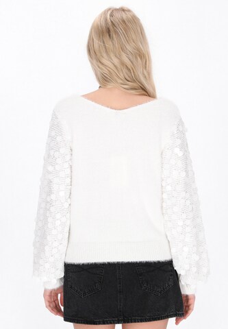 IZIA - Pullover em branco