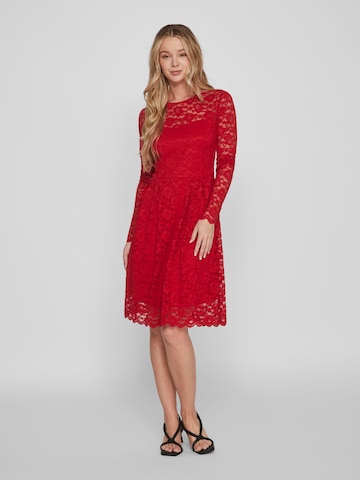 VILA Dress 'Kalila' in Red