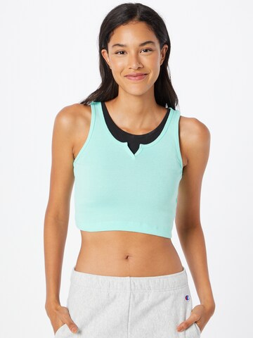 Champion Authentic Athletic Apparel Sporttop in Groen: voorkant