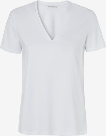 TATUUM Μπλούζα σε λευκό: μπροστά