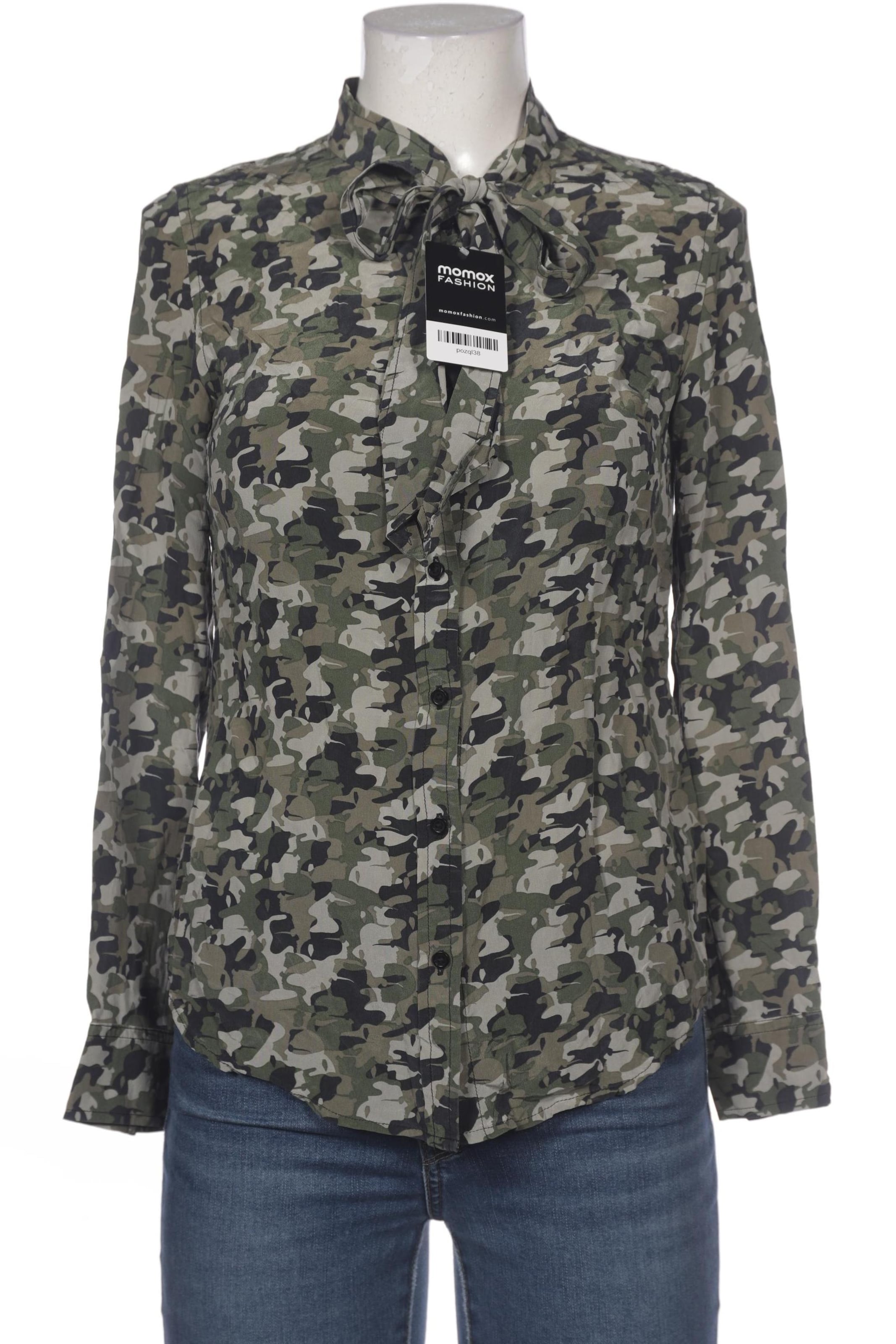 Karl Lagerfeld Bluse M in Grün: Vorderseite