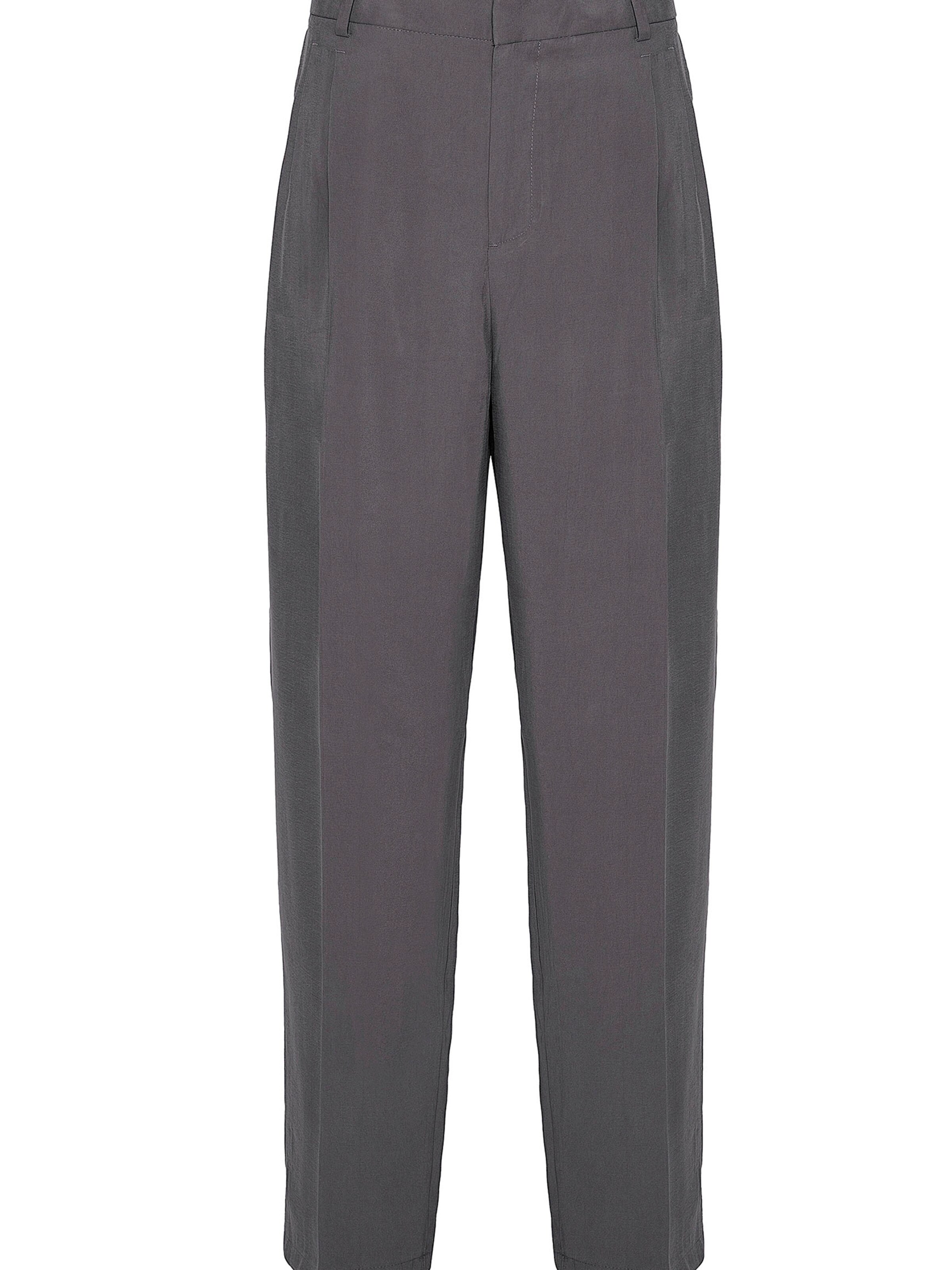 Antioch Élére vasalt nadrágok - szürke: elől