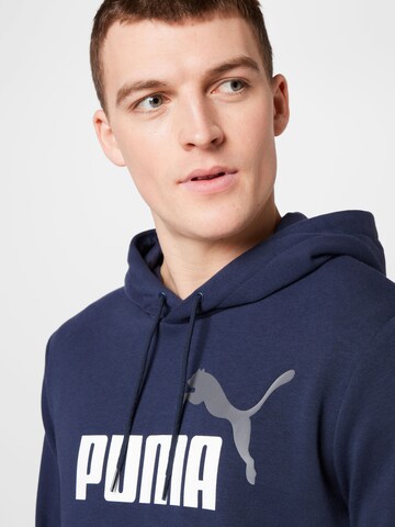Felpa sportiva 'Essentials+' di PUMA in blu