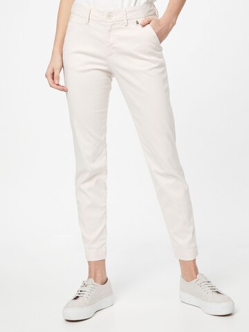 Herrlicher Slimfit Chino 'Lovely' in Roze: voorkant