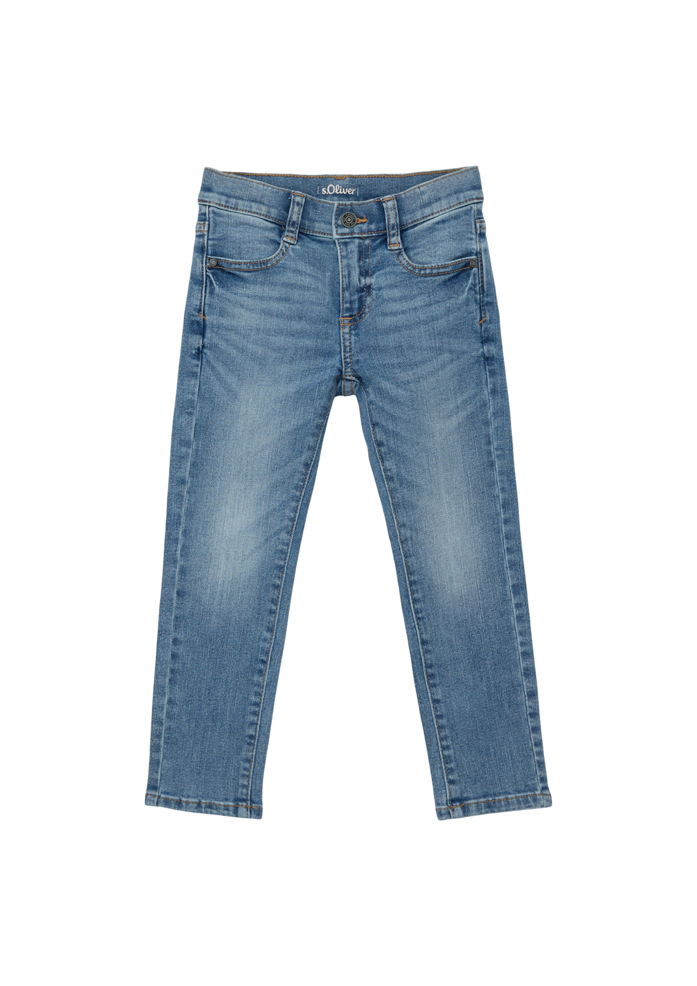 s.Oliver Slimfit Jeans 'Brad' in Blauw: voorkant