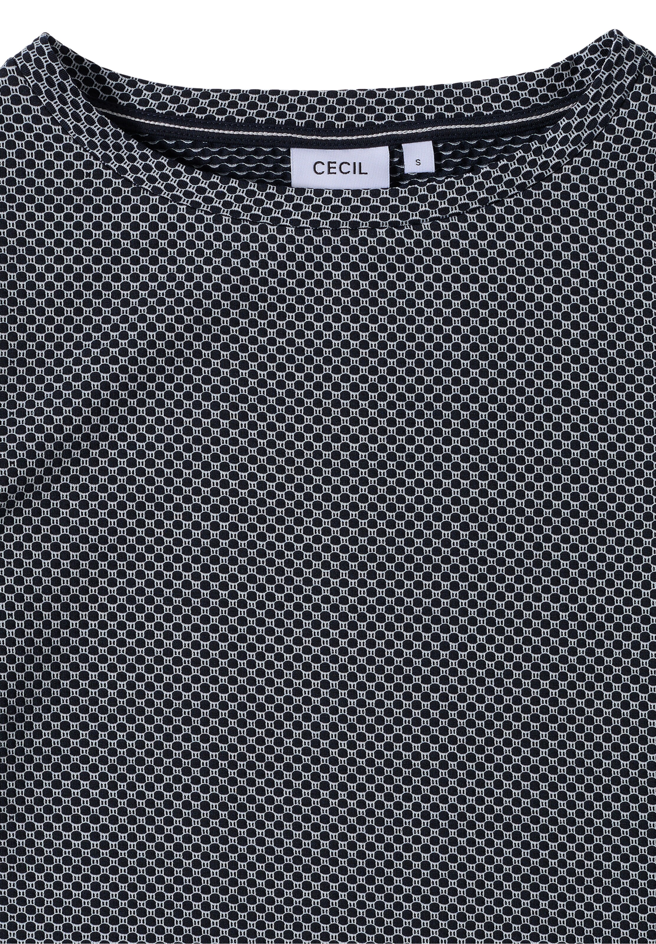 CECIL Shirt in Schwarz