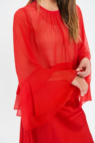 SAINT TROPEZ Blouse 'SZMazelle' in Rood