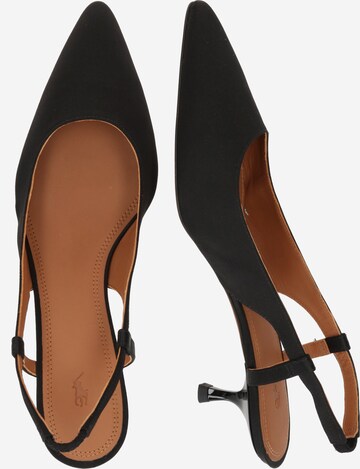 Polo Ralph Lauren Γόβες slingback σε μαύρο