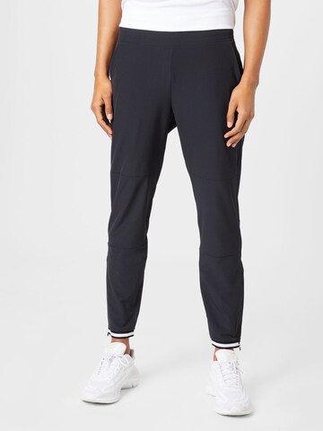 Effilé Pantalon de sport 'BREAKER' HEAD en noir : devant