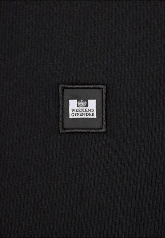 Weekend Offender TShirt 'Garcia' in Schwarz