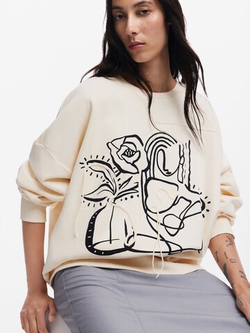 Desigual Sweatshirt in Weiß
