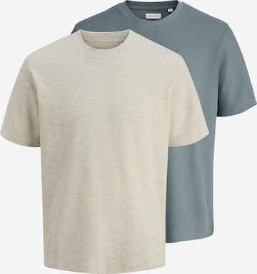 JACK & JONES Majica 'JJEAUSTIN' | zelena barva: sprednja stran