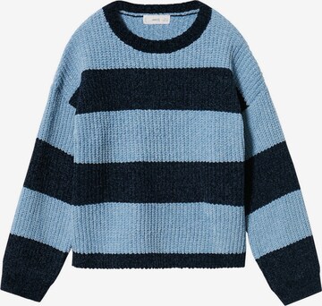 MANGO KIDS Sweater 'MARIA' in Blue: front