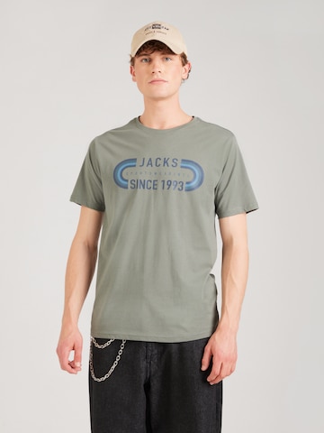 Jack's Футболка в Зеленый: спереди