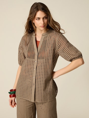 oltre Blouse in Green