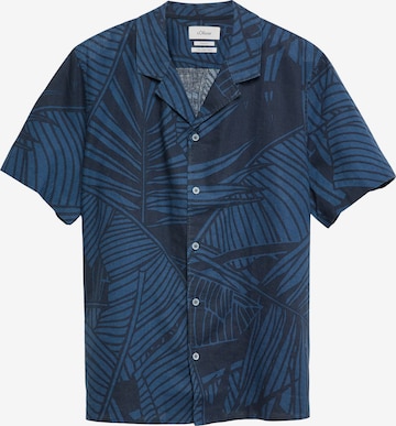 s.Oliver Regular Fit Hemd in Blau: Vorderseite