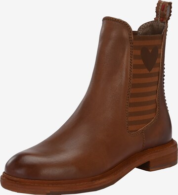 Crickit Chelsea Boots 'Nadine' in Brown: front