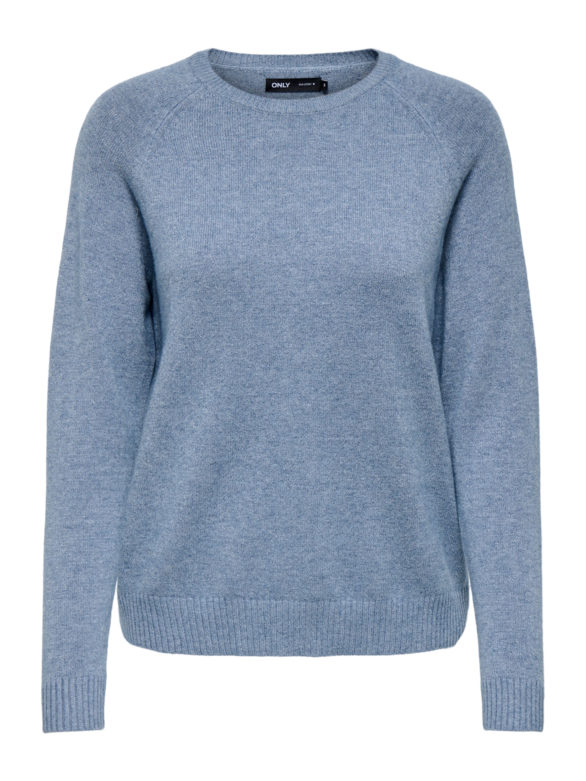 ONLY Sweater 'ONLLESLY KINGS' in Blue: front