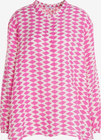 SEIDENSTICKER Blouse 'Schwarze Rose' in Roze: voorkant