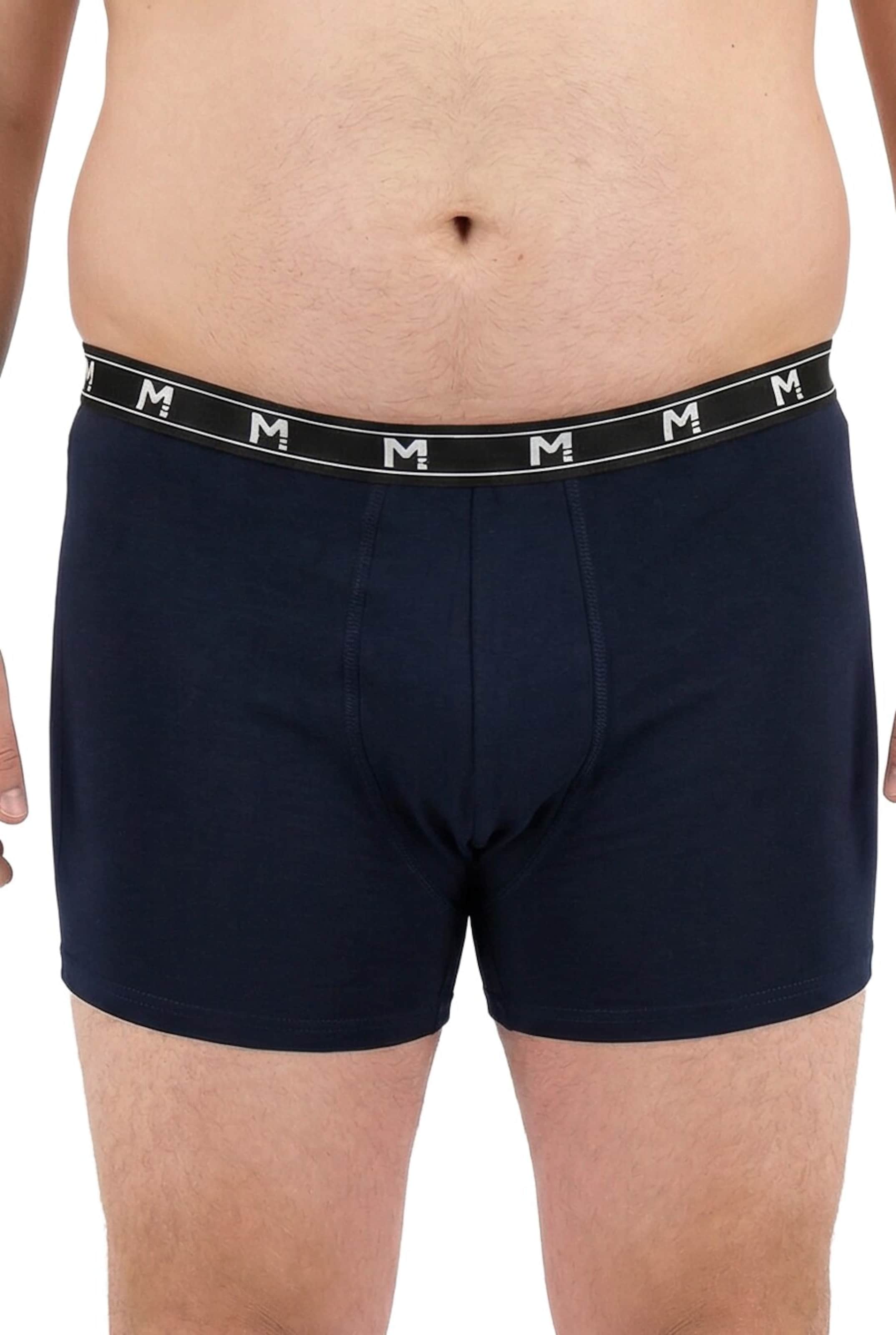 Men Plus Boxershorts in Blau
