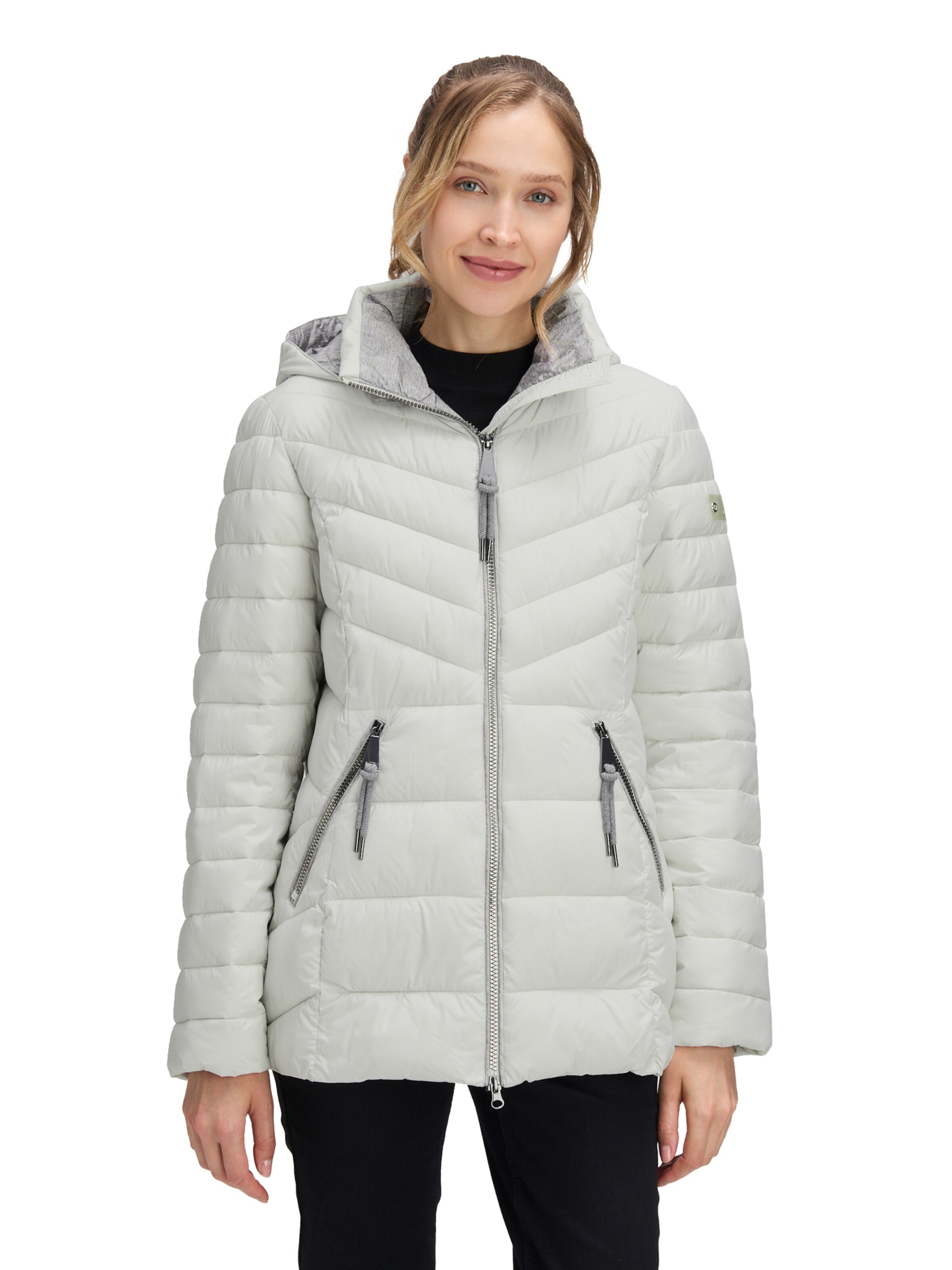 Betty Barclay Winter Jacket in White: front