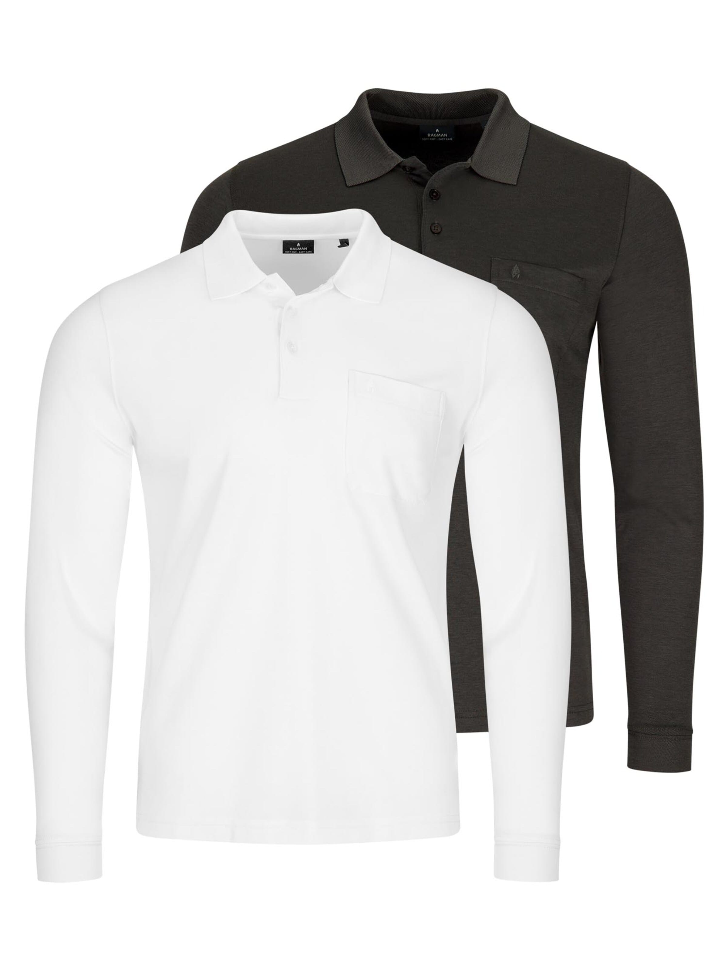 Ragman Shirt 'Basic' in Mixed colours: front