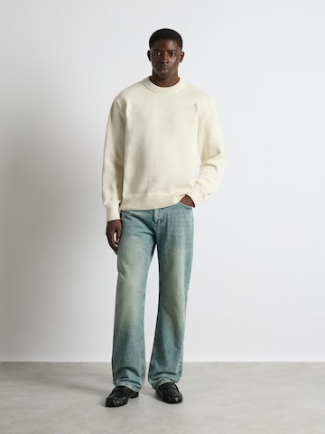 Burocs Sweater 'Knit' in White