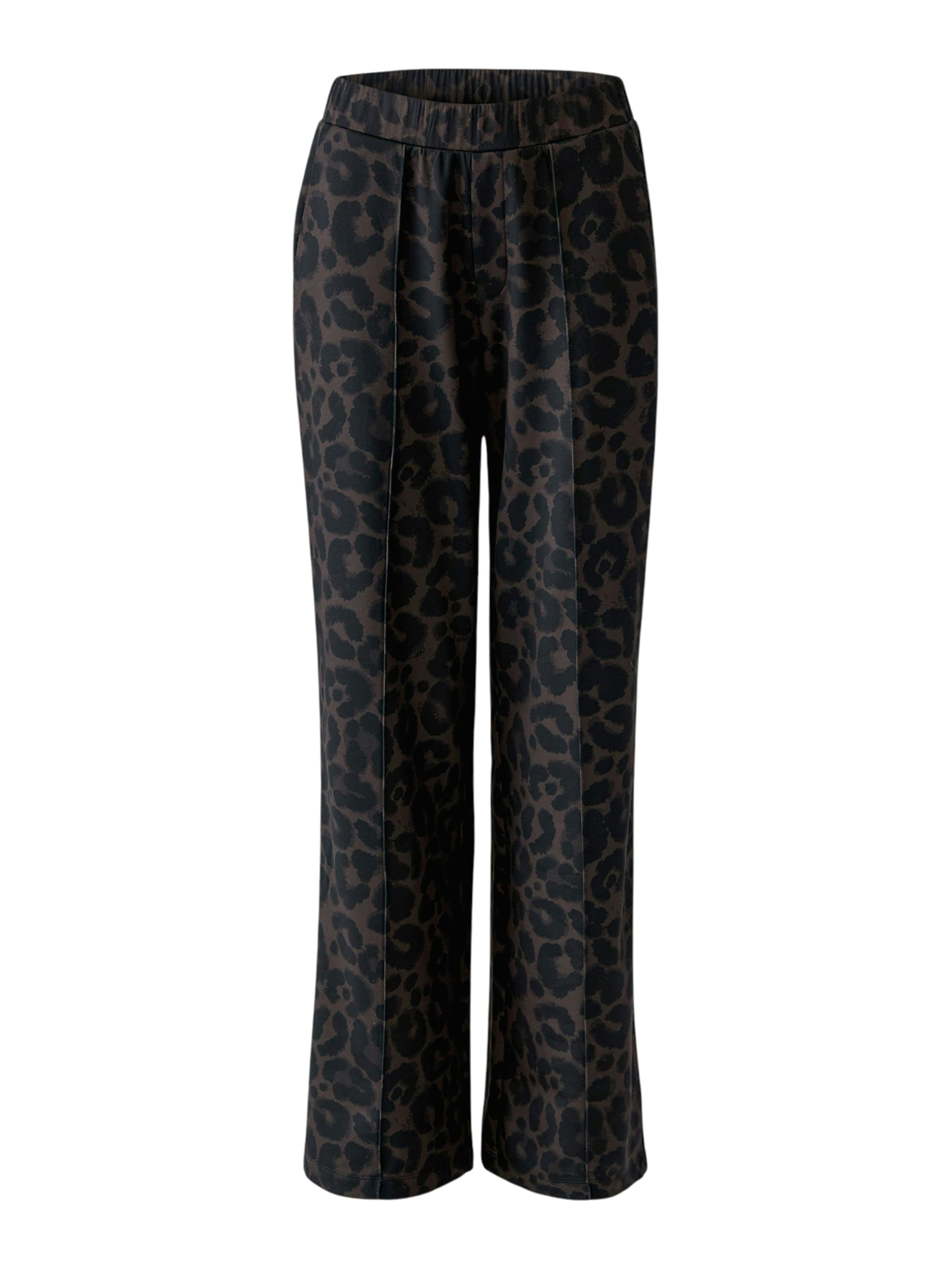 OUI Loose fit Pants in Brown: front