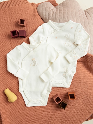 Tutina / body per bambino di Cool Club in bianco: frontale