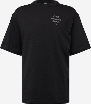 Reebok Функциональная футболка в Черный: спереди