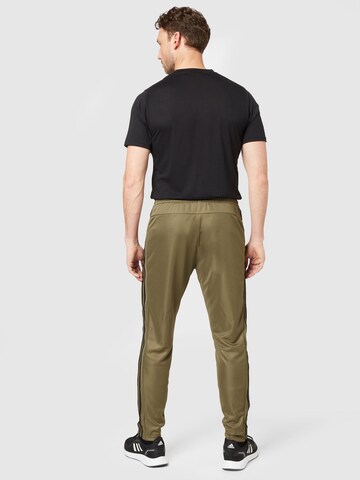 ADIDAS PERFORMANCE Regular Workout Pants 'Essentials' in Green