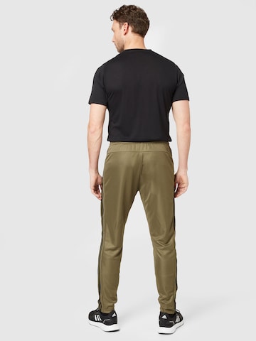 ADIDAS PERFORMANCE Regular Workout Pants 'Essentials' in Green