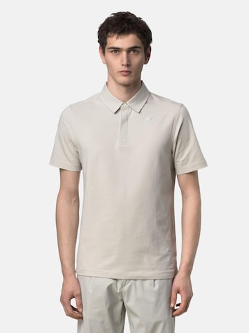 K-Way Shirt 'K-WAY VIGGO LT STRETCH JERSEY SLIM T-Shirt e Polo' in Beige