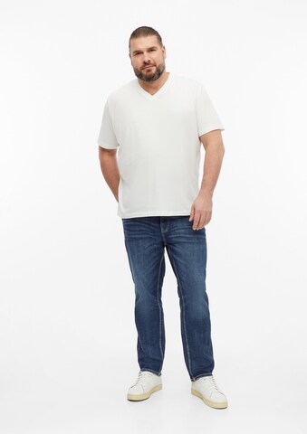s.Oliver Men Big Sizes T-Shirt in Weiß