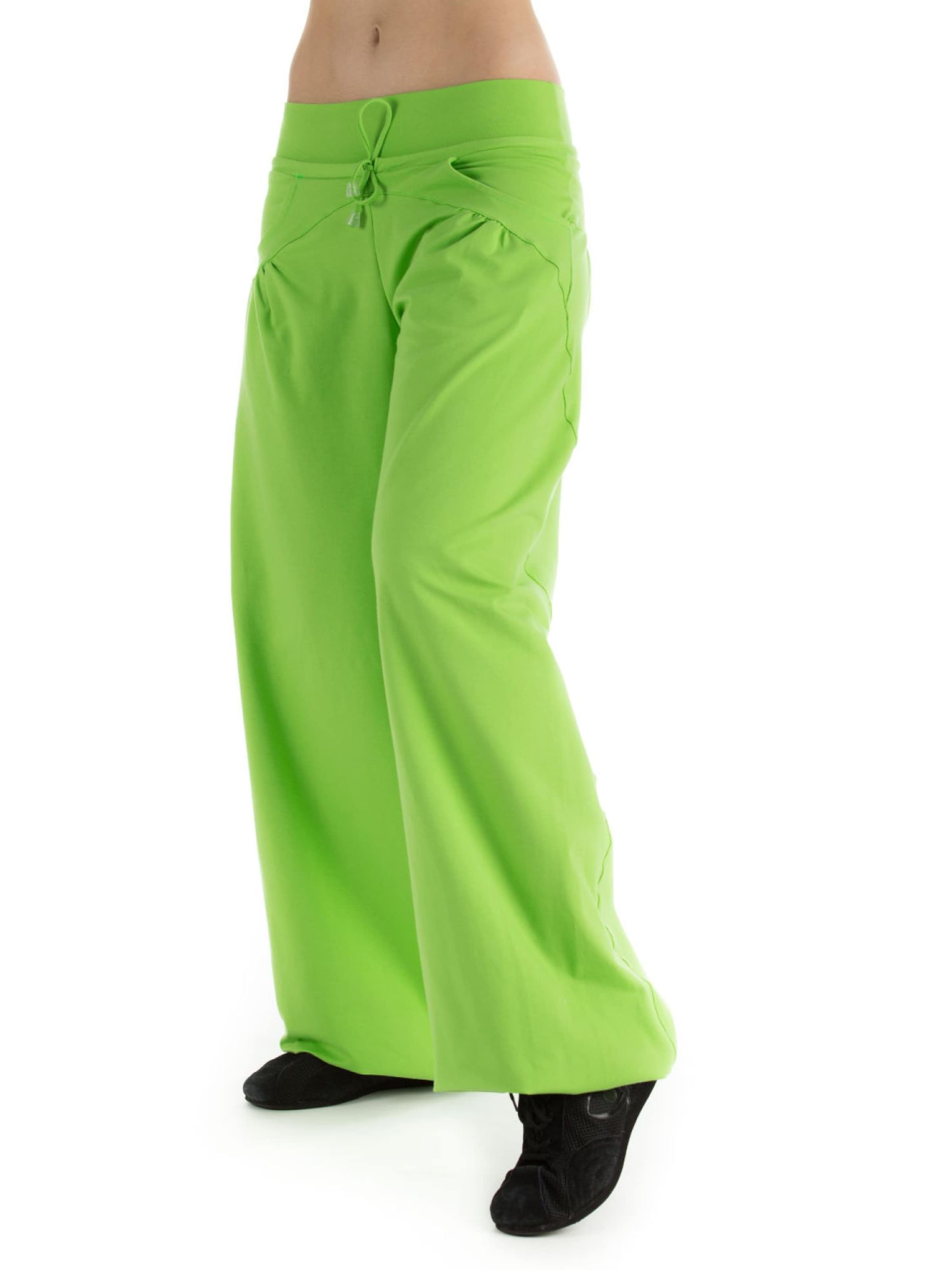 WinshapeLoosefit Sportske hlače 'WTE3' - zelena boja