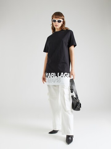 KARL LAGERFELD JEANS Kleid in Schwarz