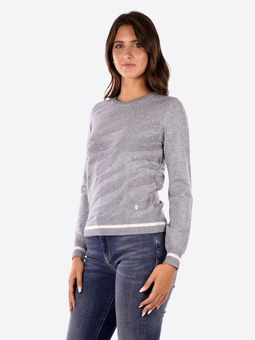 Pull-over 'Maglia' Yes Zee en gris
