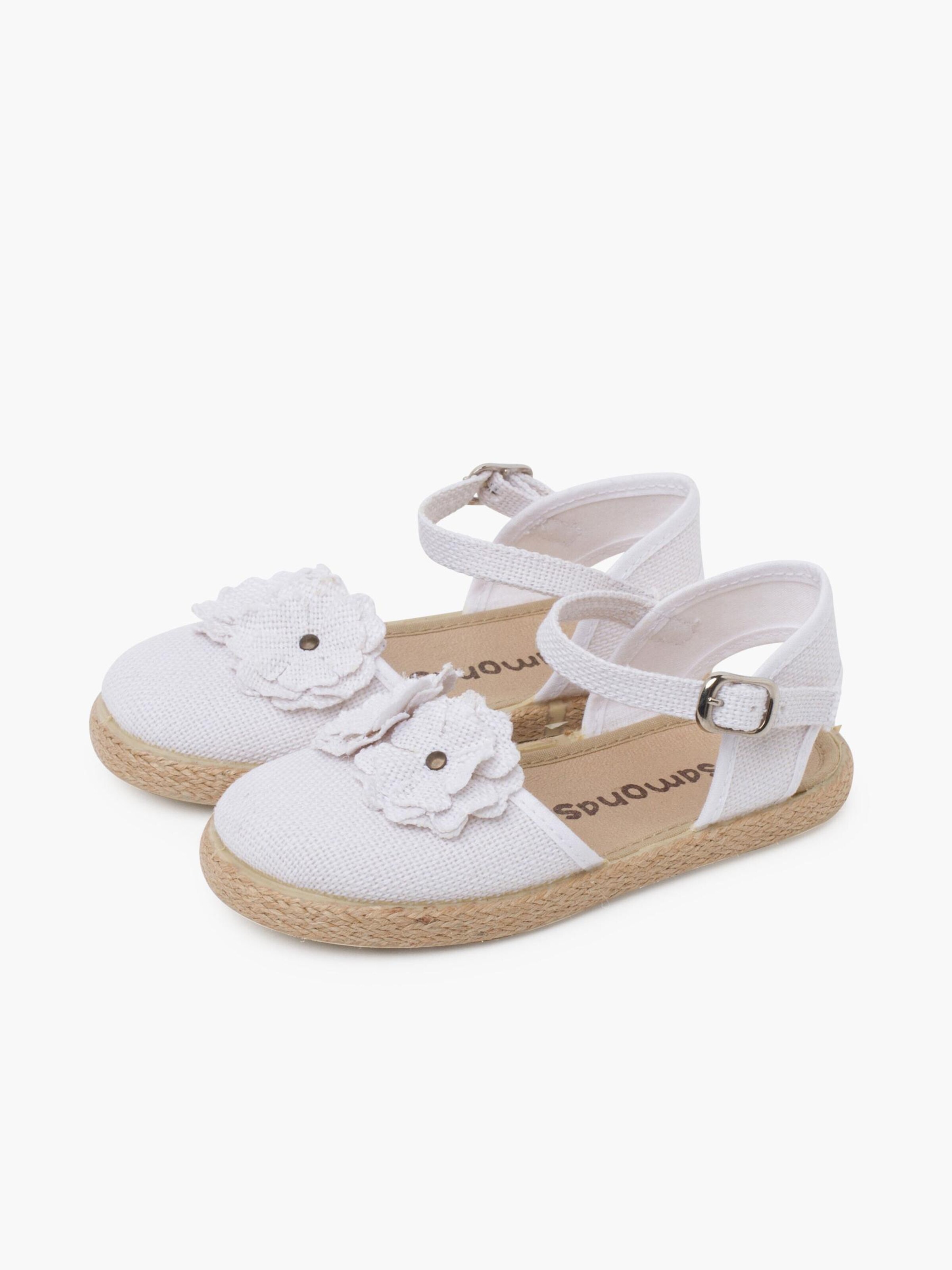 Pisamonas - Sandalias en blanco
