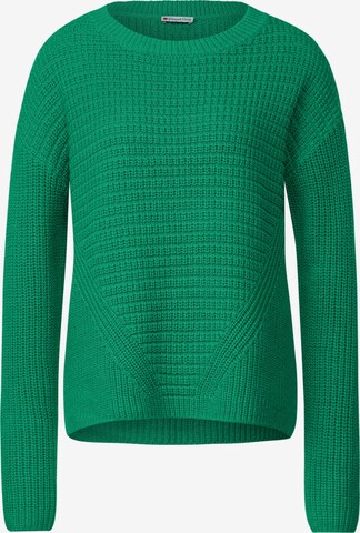 STREET ONE Sweater in Green: front