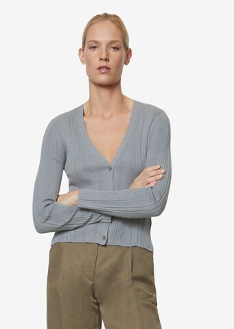 Marc O'Polo Knit Cardigan in Blue: front