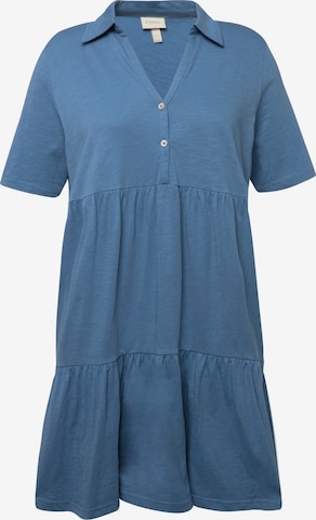 Ulla Popken Shirt in Blauw: voorkant