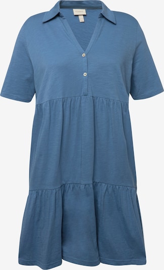 Ulla Popken T-shirt en bleu-gris, Vue avec produit